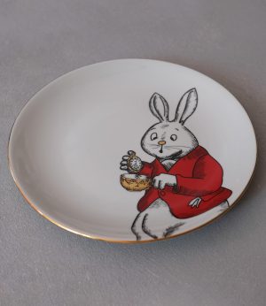 Kırmızı Tavşan Tabak