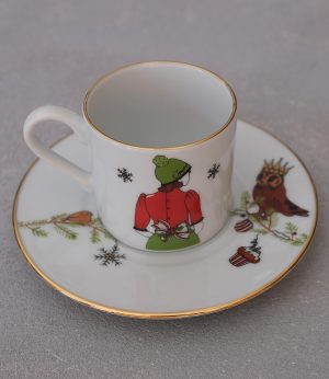 Yeşil Bereli Kız Fincan