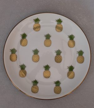 Altın Ananas Tabak