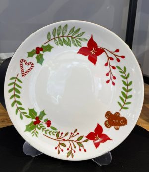 Kurabiyeli Çelenk Tabak