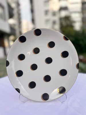 SİYAH PUANTİYELİ TABAK